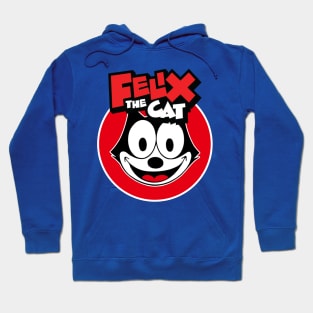 Felix The Cat Retro Faded Design Hoodie